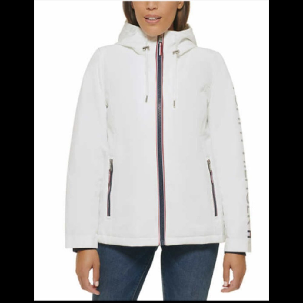 White NWT  Tommy Hilfiger‎ Ladies' Lined Jacket